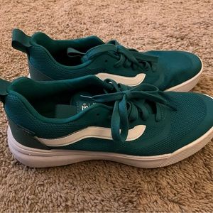 Vans teal ultra range